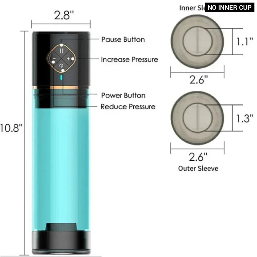 Electric Penis Pump for Male Enlargement Delay Training Spa